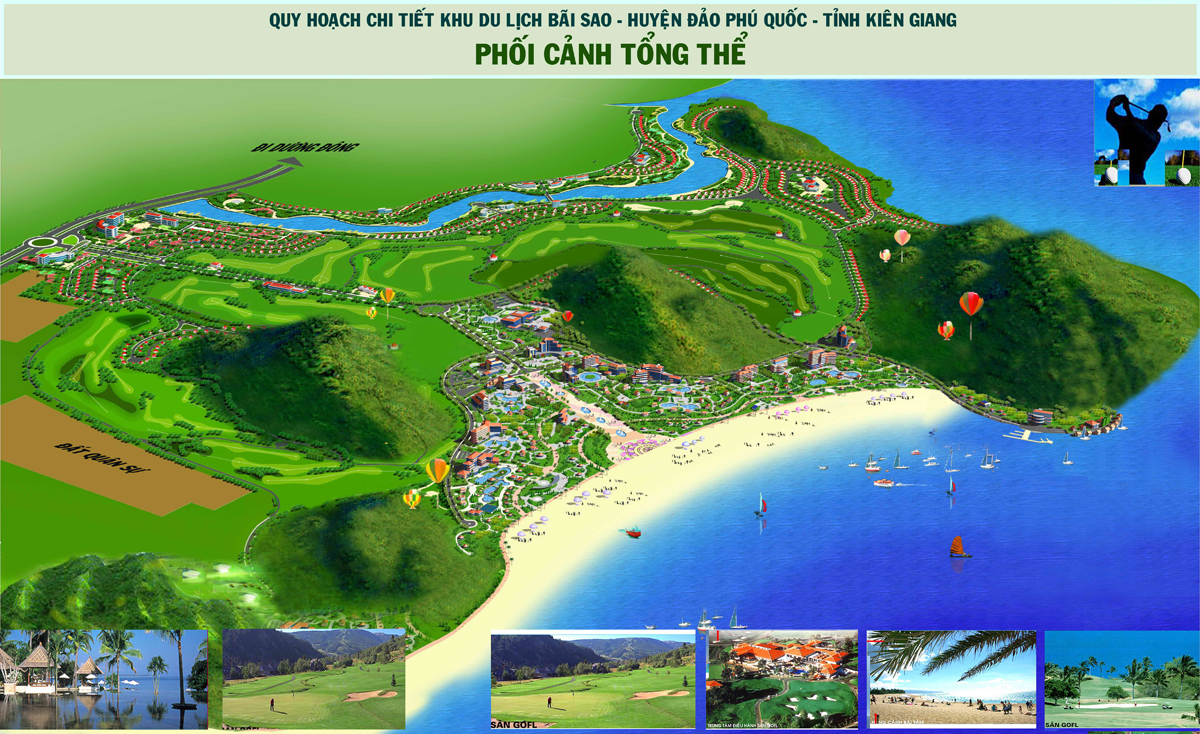 Quy hoạch dự án Bãi Sao Phú Quốc