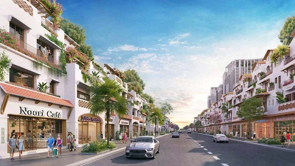 Phối cảnh khu đô thị Blanca City