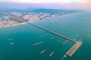 Đặc khu Phú Quốc nhìn từ trên cao.